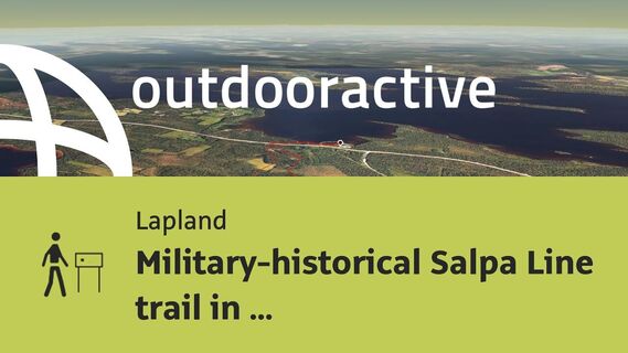 thematic trail in Finland: Military-historical Salpa Line trail in Kuusamo
