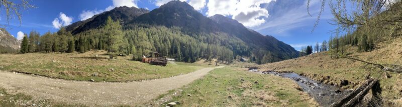 Photo de Georg Labacher le long du parcours