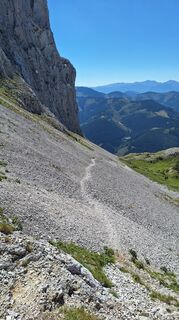 Fotografia z Aga M na trase