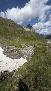 Photo de David Marek le long du parcours