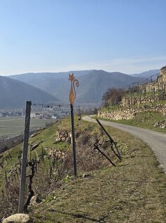 Foto von Martina Gerneck entlang der Tour