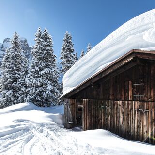 Winterlandschaft Gauertal