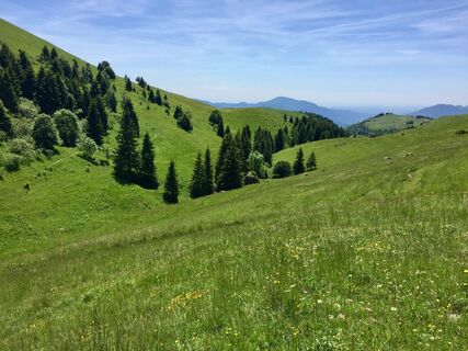 Foto von “Jerry” Brunetti entlang der Tour