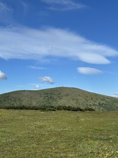Photo de Luciano le long du parcours