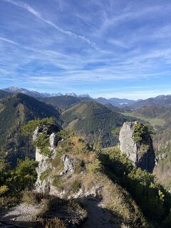 Foto de Lukas Schwarz a lo largo del recorrido