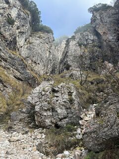 Foto von Emi entlang der Tour