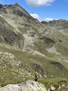 Photo de Anton Steinmüller le long du parcours