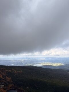 Foto de Barbara Mańkowska a lo largo del recorrido