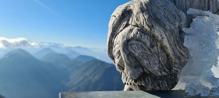 Foto von Martina Oitzinger entlang der Tour