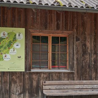 Startpunkt beim Parkplatz Sägaplatz