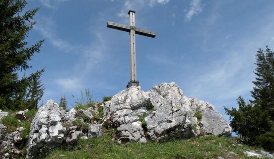 Gipfelkreuz am Lidaun