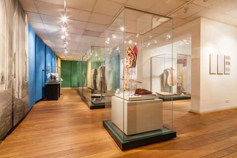 Austellung in der Schatzkammer Kloster Kamp