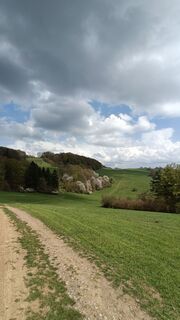 Foto von Michaela Burger entlang der Tour