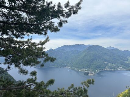 Foto von Barbara Berger entlang der Tour