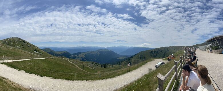 Foto von Wolfgang Thomaschitz entlang der Tour