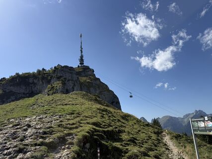 Photo de Daniel Herz le long du parcours