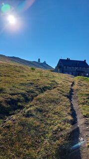Photo de Anna Wilding le long du parcours