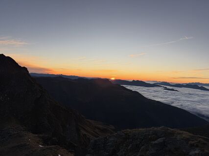 Photo de Sven Reiter le long du parcours