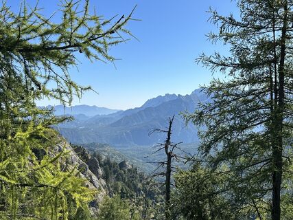 Foto von Edith Gahbauer entlang der Tour
