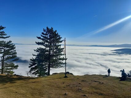Fotografia z Karin Svozil na trase