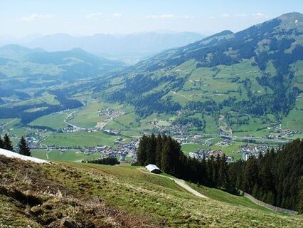Blick von der Alpenrosenhütte
