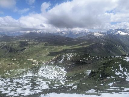 Photo de Samuel le long du parcours