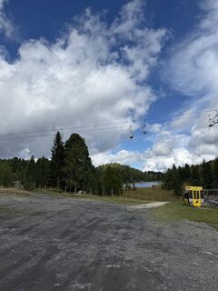 Foto von Fabienne entlang der Tour