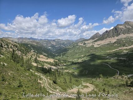 Photo de Francesca Semeraro le long du parcours