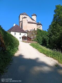 Foto de Klaus Zirhan a lo largo del recorrido