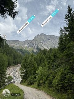 Foto von “Jerry” Brunetti entlang der Tour