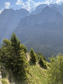 Photo de Attila Fabian le long du parcours
