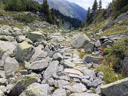 Foto von Kirsten Genglawski entlang der Tour