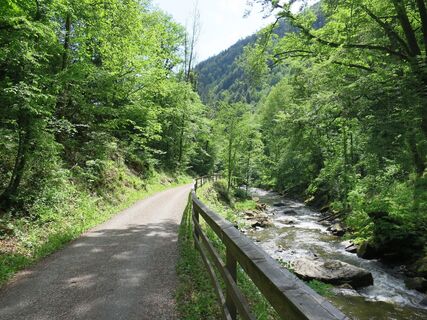 Cycling along the Feistritztal cycle path, Eastern Styria
