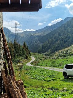 Foto von Cristian Mario Rota entlang der Tour