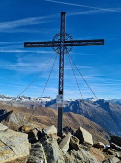 Zdjęcie z Manfred Pertl wzdłuż trasy