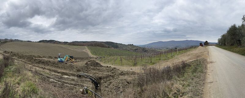 Photo de Nina in Chianti le long du parcours