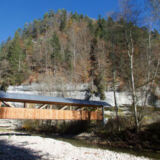 Burgbachstaeg - Schwarzwasser-Sense-Schluchtenweg Etappe 1