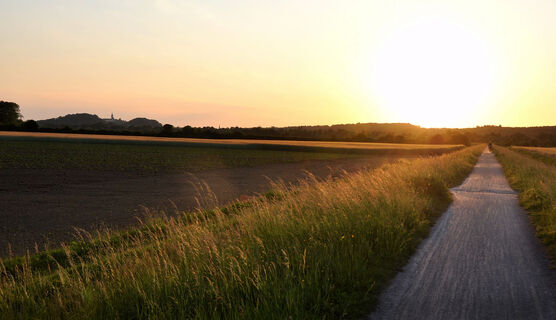 Radweg Sieg bei Siegburg