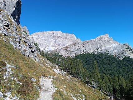 Foto von Ingrid Huber entlang der Tour