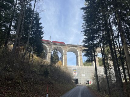 Fotografia z Johann Fahrner na trase