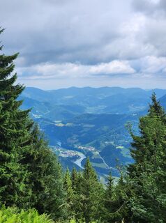 Foto von Petra Riegler entlang der Tour