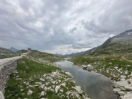 Foto von Robert Meier entlang der Tour