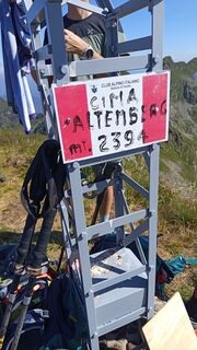 Foto von Paolo Paganini entlang der Tour