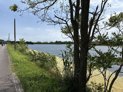 Foto von Sergio Scaini entlang der Tour