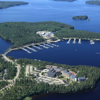 Luftaufnahme von Lammassaari