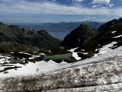Foto von Dominique BERTHET entlang der Tour