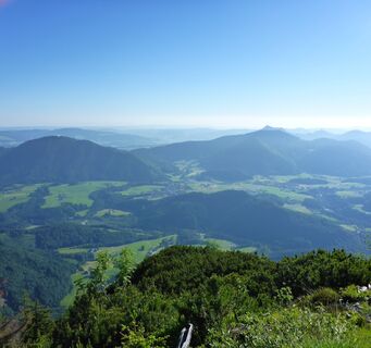 Blick vom Ochsenberg auf Faistenau