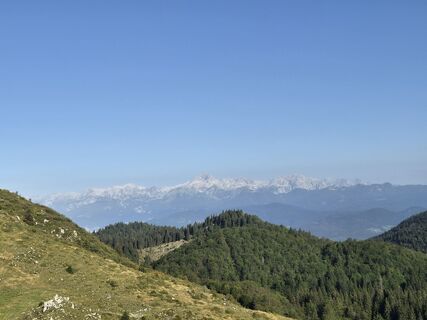 Foto von Darija Zmavc entlang der Tour