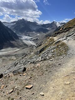 Foto von Sven entlang der Tour