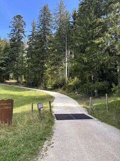 Foto von Heinz Sperl entlang der Tour